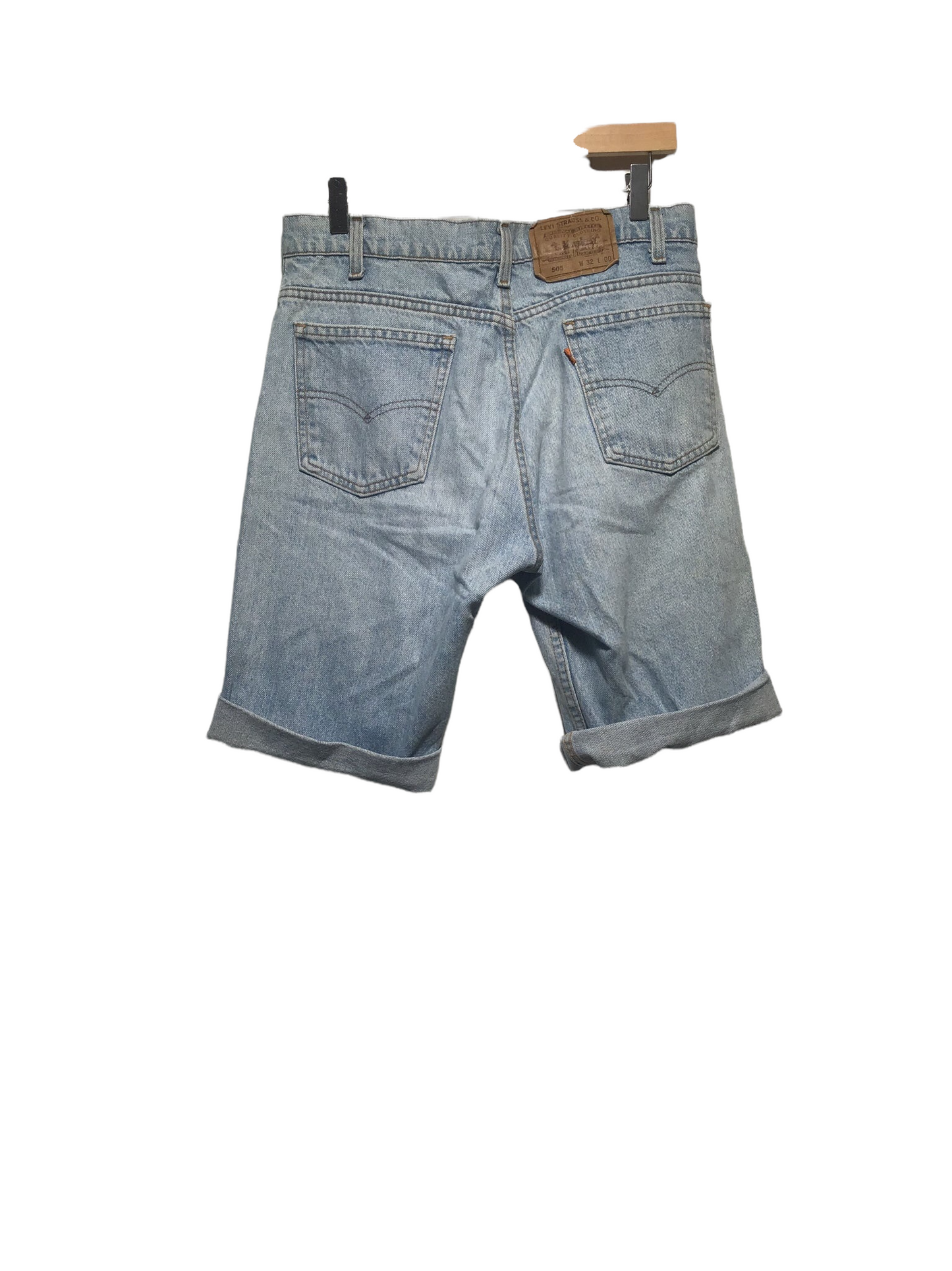 Levi Denim Shorts (Size 32" Waist)