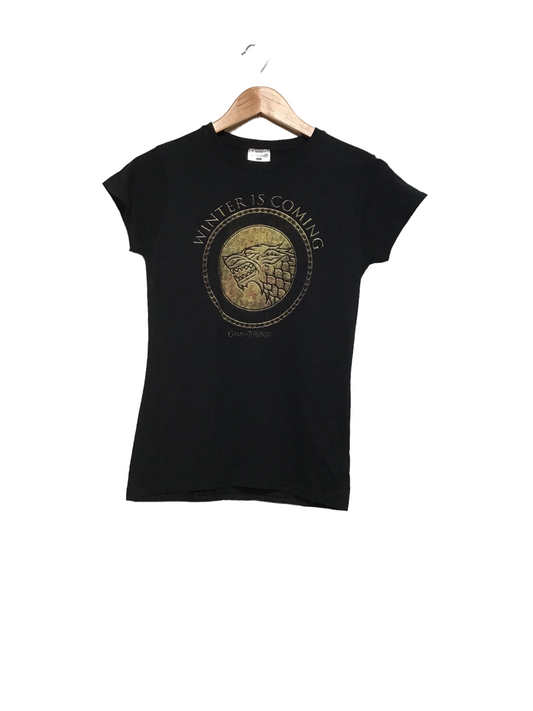 Woman’s Game Of Thrones Graphic Tee (Size S)