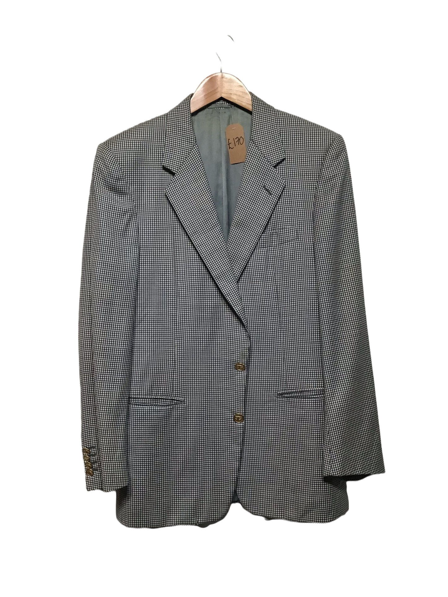 Burberry Chequer Blazer (Size fitted 38”)