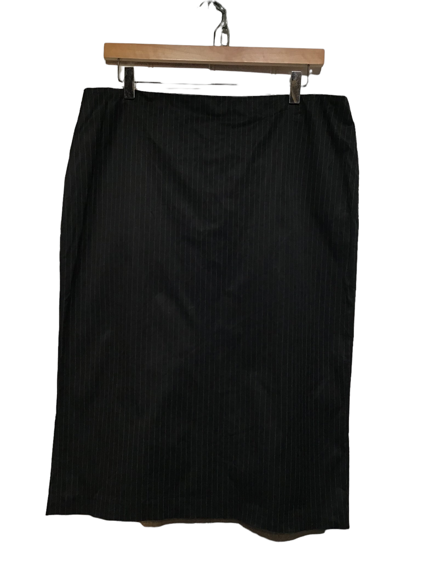 Class Roberto Cavalli Pinstripe Suit Skirt (Size XL)